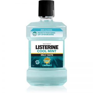 Listerine Zero płyn do płukania jamy ustnej bez alkoholu smak Cool Mint 1000 ml