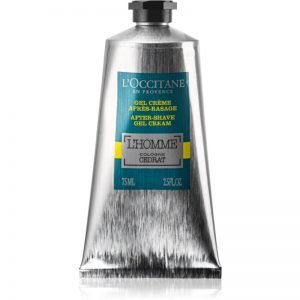 L’Occitane Homme nawilżający krem w żelu po goleniu dla mężczyzn 75 ml