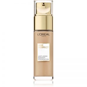 L’Oréal Paris Age Perfect odmładzający i rozjaśniający make-up odcień 150 Creme Beige 30 ml