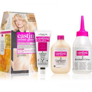 L’Oréal Paris Casting Crème Gloss farba do włosów odcień 1021 Coconut Kiss