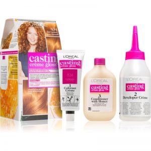 L’Oréal Paris Casting Crème Gloss farba do włosów odcień 834 Golden Caramel