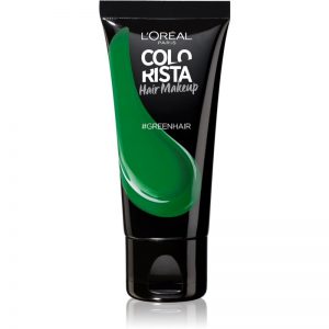 L’Oréal Paris Colorista Hair Makeup jednodniowa koloryzacja włosów dla ciemnych włosów odcień 20 Green 30 ml