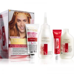 L’Oréal Paris Excellence Creme farba do włosów odcień 7,43 Blonde Copper