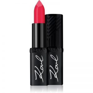 L’Oréal Paris Karl Lagerfeld Limited Collection szminka nawilżająca z matowym wykończeniem odcień Karismatic 3,6 g