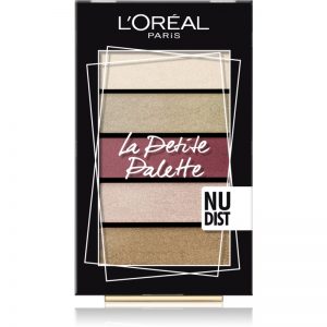 L’Oréal Paris La Petite Palette paleta cieni do powiek odcień Nudist 5 x 0,8 g