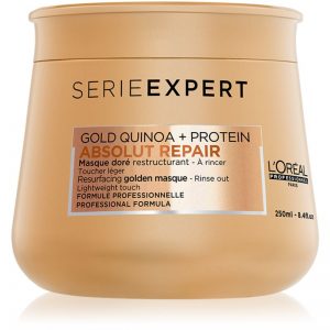 L’Oréal Professionnel Serie Expert Absolut Repair Gold Quinoa + Protein maseczka regenerująca do włosów zniszczonych 250 ml