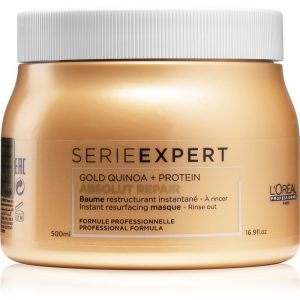L’Oréal Professionnel Serie Expert Absolut Repair Gold Quinoa + Protein maseczka regenerująca do włosów zniszczonych 500 ml