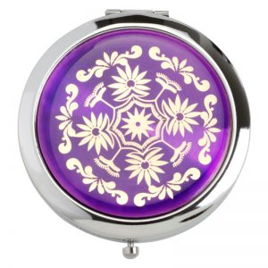 Magnum Feel The Style lusterko kosmetyczne okrągłe 128 B Purple