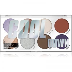 Makeup Obsession Cool Down paleta cieni do powiek 12