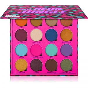 Makeup Obsession In The Neon Jungle paleta cieni do powiek 16 x 1