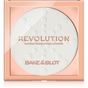 Makeup Revolution Bake & Blot utrwalający puder odcień White 5,5 g