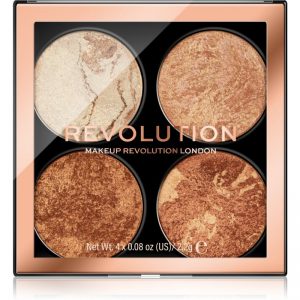 Makeup Revolution Cheek Kit paleta do twarzy odcień Don’t Hold Back 4 x 2,2 g