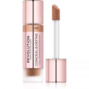 Makeup Revolution Conceal & Define podkład kryjący odcień F10 23 ml