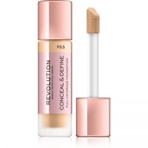 Makeup Revolution Conceal & Define podkład kryjący odcień F5.5 23 ml