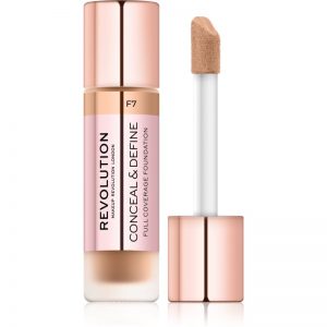 Makeup Revolution Conceal & Define podkład kryjący odcień F7 23 ml