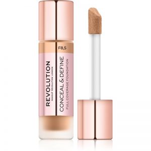 Makeup Revolution Conceal & Define podkład kryjący odcień F8.5 23 ml