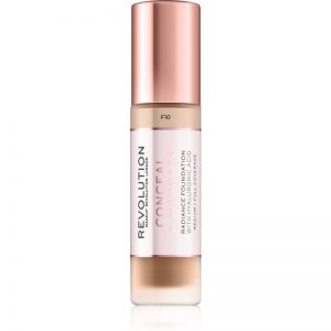 Makeup Revolution Conceal & Hydrate lekki nawilżający podkład odcień F10 23 ml