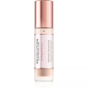 Makeup Revolution Conceal & Hydrate lekki nawilżający podkład odcień F3 23 ml