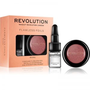 Makeup Revolution Flawless Foils metaliczne cienie do powiek z bazą odcień Rival 2 ml