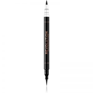 Makeup Revolution Flick And Correct odcień Black 1 ml