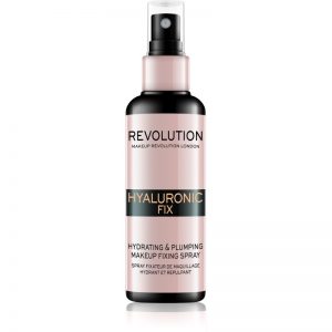 Makeup Revolution Hyaluronic Fix spray utrwalający makijaż o dzłałaniu nawilżającym 100 ml