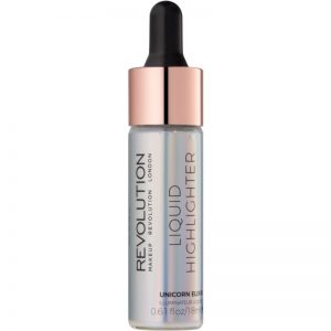 Makeup Revolution Liquid Highlighter płynny rozjaśniacz odcień Unicorn Elixir 18 ml