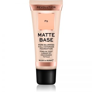 Makeup Revolution Matte Base podkład kryjący odcień F5 28 ml