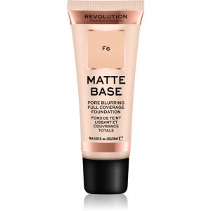 Makeup Revolution Matte Base podkład kryjący odcień F6 28 ml