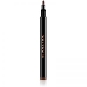 Makeup Revolution Micro Brow Pen precyzyjny ołówek do brwi odcień Medium Brown 1 ml