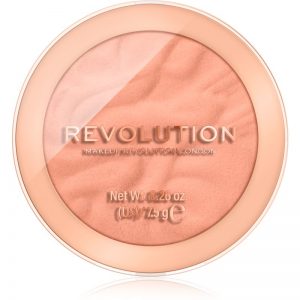 Makeup Revolution Reloaded pudrowy róż dla długotrwałego efektu odcień Peach Bliss 7,5 g