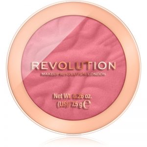 Makeup Revolution Reloaded pudrowy róż dla długotrwałego efektu odcień Pink Lady 7,5 g