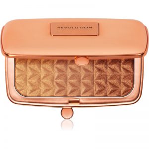Makeup Revolution Renaissance Illuminate paleta rozjaśniaczy odcień Blissful Bronze 14 g