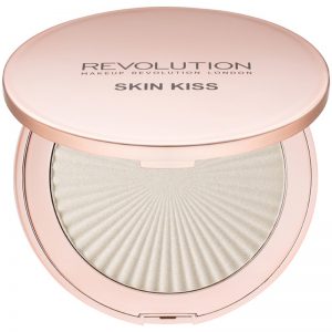 Makeup Revolution Skin Kiss rozświetlacz odcień Ice Kiss 14 g