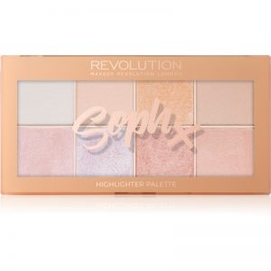 Makeup Revolution Soph X paleta rozjaśniaczy 16 g