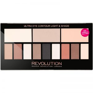 Makeup Revolution Ultra Eye Contour paletka do konturowania oczu odcień Light & Shade 14 g