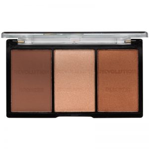 Makeup Revolution Ultra Sculpt & Contour paleta do konturowania twarzy odcień 04 Ultra Ligt/Medium 11 g