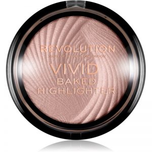 Makeup Revolution Vivid Baked rozjaśniający puder spiekany odcień Peach Lights 7,5 g
