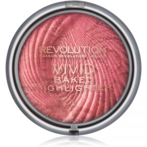 Makeup Revolution Vivid Baked rozjaśniający puder spiekany odcień Rose Gold Lights 7,5 g