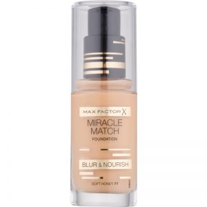 Max Factor Miracle Match podkład w płynie o dzłałaniu nawilżającym odcień 77 Soft Honey 30 ml