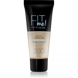Maybelline Fit Me! Matte+Poreless matujący podkład do skóry normalnej i mieszanej odcień 330 30 ml