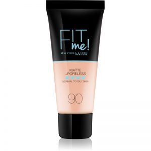 Maybelline Fit Me! Matte+Poreless matujący podkład do skóry normalnej i mieszanej odcień 90 Alabaster 30 ml