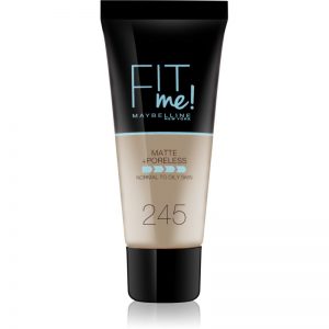 Maybelline Fit Me! Matte+Poreless matujący podkład do skóry normalnej i mieszanej odcień 245 30 ml
