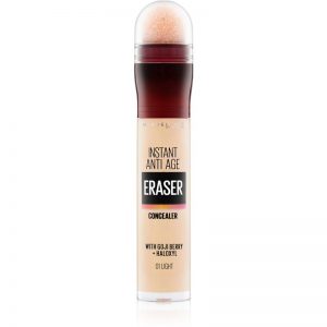 Maybelline Instant Anti Age Eraser korektor w płynie z aplikatorem w postaci gąbeczki odcień 01 Light 6,8 ml
