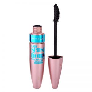 Maybelline Lash Sensational wodoodporny tusz do rzęs wydłużający i zwiękaszający objętość odcień Black 9,4 ml