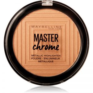 Maybelline Master Chrome rozświetlacz odcień 100 Molten Gold 8 g