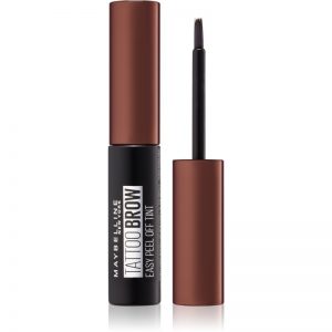 Maybelline Tattoo Brow żelowa, profesjonalna farbka do brwi odcień Dark Brown 4,6 g