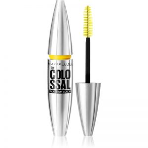 Maybelline The Colossal Platinum tusz do rzęs zwiększający objętość odcień Platinum Black 10,7 g