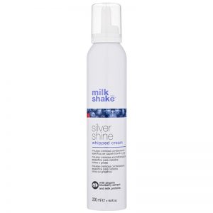 Milk Shake Silver Shine kremowa pianka do włosów blond neutralizujący żółtawe odcienie 200 ml