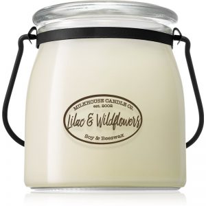 Milkhouse Candle Co. Creamery Lilac & Wildflowers świeczka zapachowa Butter Jar 454 g