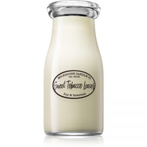 Milkhouse Candle Co. Creamery Sweet Tobacco Leaves świeczka zapachowa Milkbottle 227 g